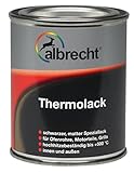 Lackfabrik J. Albrecht GmbH & Co. KG 3400606770000000125 Thermolack matt 500 °C schwarz 125