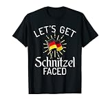 Lets get Schnitzel Gesicht Lustig Deutscher Schnitzel T-S