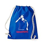 Art T-Shirt, Rucksack Zlatan Ibrahimovic, Turnbeutel, freddie-sac-blu, Blau, freddie-sac-b