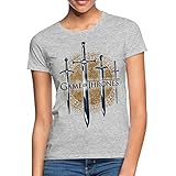 Spreadshirt Game of Thrones Schwerter der Königshäuser Frauen T-Shirt, M, G