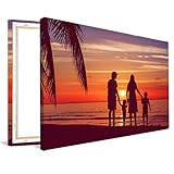 MuchoWow Ihr Foto auf Leinwand Bilder 40x60 cm - Personalisierte Geschenke - Leinwandbild mit Keilrahmen - Fotogeschenke auf Leinw