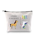 Chirurgen Geschenke für Frauen Chirurgen Make-up Tasche Andere Chirurgen Me Einhorn Lustige Arzt Chirurgen Geschenke Kosmetik Reisetasche, Leinwand.,