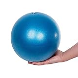 Fresion Gymnastikball Yoga Pilates Ball Kleine Übung Ball, 25cm Dicker Anti-Burst Gymnastikball inkl Ballpumpe, Weich Pilates Ball, Fitness Ball für Yoga,Heim, Büro,Sitzball, B