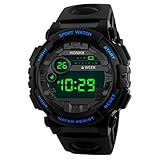 LABIUO HONHX Digitale LED-Armbanduhr für Herren, Datumsanzeige, Sport, Outdoor-Elektronik, Empire, B