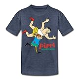 Spreadshirt Pippi Langstrumpf Pippi Ist Stark Teenager Premium T-Shirt, 146-152, B