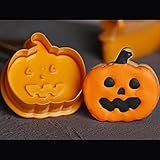 Mimera Minimew Halloween backen Werkzeug DIY Kuchen schneiden Form Kunststoff keks Cutter schablonen Cartoon backform, Fondant Werkzeug gebäck backform Set von 4 stücke exp