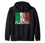 Florence Italy Italian Flag National Pride Roots Country Kapuzenjack