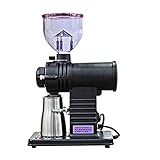 SHUBIAO-xiaoji Elektrische Kaffeemühle, elektrische Kaffeemühle for den Hausgebrauch, Haushalt mit hoher Kapazität elektrischer Kaffeemühle mit Einstellbarer Dicke (110V / 220V), for Haus & Kü