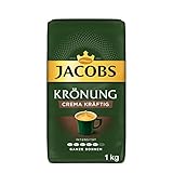 Jacobs Kaffeebohnen Krönung Crema kräftig, Bohnenkaffee, 1 kg, 4059068