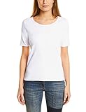 Cecil Damen Lena T-Shirt , Baumwolle Unterziehshirt Halbarm, Weiß, EU M