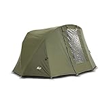 Lucx® Winterskin Überwurf Overwrap Skin für 1 Mann Bivvy Puma Angelzelt Karpfenzelt (Kein Zelt Nur Überwurf)