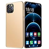 Smartphone 6,3'Ultradünne Android6.0 Quad-Core 1GB + 8GB GSM WiFi Dual-SIM-Dual-Kamera TF Card Slots intelligentes Mobiltelefon 5G (Roségold)