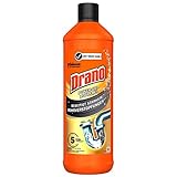 Drano (Mr Muscle) Power Gel Rohrfrei Abflussreiniger, Rohrreiniger, für Küche & Bad, entfernt Verstopfungen, 1er Pack (1 x 1000 ml)