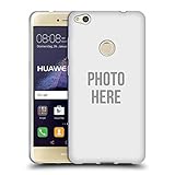 Head Case Designs Personalisierte Individuelle Personalisiert Bild Soft Gel Handyhülle/Hülle kompatibel mit Huawei P8 Lite (2017)