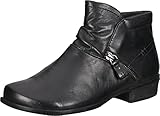 Josef Seibel Damen Ankle Boots Mira 10, Frauen Stiefeletten,Weite G (Normal),Bootee,Booties,halbstiefel,Kurzstiefel,schwarz,37 EU / 4 U