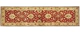 RUG PRINCE Afghan Feiner Ferahan Ziegler Teppich 80x300 Handgeknüpft L