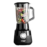 Russell Hobbs Desire Jug Blender, 1,5 Liter Smoothie Maker und Suppenflüssigkeit, Mattschwarz, 650 W 24722