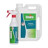 Envira Floh-Spray - Anti-Floh-Mittel Mit Langzeitwirkung - Geruchlos & Auf Wasserbasis - 500 ml + 2 L