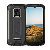 Robustes Handy,DOOGEE S59 Android 10, 10050 mAh Akku, Outdoor Smartphone Ohne Vertrag 2 W Super-Lautsprecher 16 MP 4 Kamera 5,71' Zoll Wasserdichtes Telefon mit 4G Dual SIM NFC/GPS [2021](Schwarz)