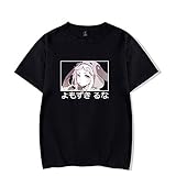 De.Pommeyeux Kakegurui Anime T-Shirt für Damen und Herren, 100 % Baumwolle, lässig, kurzärmelig Gr. XX-Small, Schw