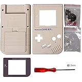 Ersatzgehäuse Shell Case Cover für Gameboy GB Console (Grau)