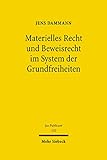 Materielles Recht und Beweisrecht im System der Grundfreiheiten (Jus Publicum 162)