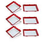 Youning Konservierungsschale Food Preservation Tray Lebensmittelkonservierung Tablett Praktische Frischhaltedose BPA-frei,Vorratsdosen-Set Servierplatte halten Obst, Gemüse und Fleisch frisch (6 PCS)