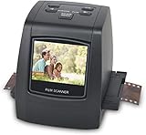 DIGITNOW! Film-Scanner Diascanner Tragbarer hochauflösender 22MP All-In-1-Film- und Diascanner für Super-8-Film, 35-mm-Dias und -Negative, 110 und 126 Film-zu-Dig