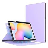 GHC PAD Tauchen Hüllen, Für Samsung Galaxy Tab S6 Lite 10,4 Zoll 2020 (SM-P610 / P615), Ultra schlanke leichte magnetische Ständerabdeckung Für Samsung Galaxy Tab S6 Lite (Farbe : Light Purple)
