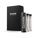 GAMMON Parfum Starter-Set 1 (2x20 ml), das aromatisch-frische BLACK TEE Herren Parfum, langanhaltender Duft für Männer mit 20 % Parfum-Öl, inkl. hochwertigem Aluminium S