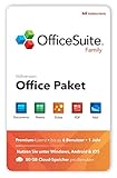 OfficeSuite Family – 6 Benutzer – Documents, Sheets, Slides, PDF, Mail und Calendar für 1 Windows PC & 2 Mobile Geräte pro Benutzer / 1 Jahres-L