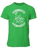 clothinx Sons of Eternia egal ob Snake Mountain oder Castle Grayskull, 80er Fan oder Comic Convention Herren T-Shirt Grün Gr. 3XL