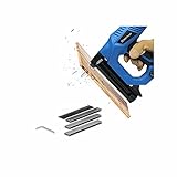 Nagelpistole Elektrisch, Elektrischer Nagler, Handbetriebenes Nagelwerkzeug ,Elektrische,Nagelpistole,Elektro Tacker,Kabelgebundener,Tragbarer,Nagler/Tacker 2in1-Kombigerät ,für H