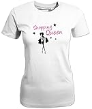 Jayess Shopping Queen - Weiss - Women T-Shirt by Gr. M