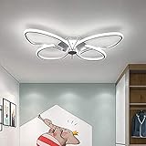 Nordische Moderne LED-Deckenleuchte, Moderne kreative Design schmetterlingsförmige Deckenleuchte, ultradünne Deckenleuchte, verwendet in Wohnzimmer, Schlafzimmer,