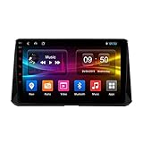 YIJIAREN Autoradio Sat NAV Kompatibel mit Corolla 2019 IPS Touchscreen GPS Android 10.0 Unterstützung Lenkradsteuerung BT Mirror-Link 4G WiFi Mit Rückfahrk