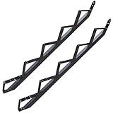 5 Stufen Treppenrahmen Stahl-Treppenwange Treppenholm Geschosshöhe 91cm / RAL 7016 Anthrazit-Grau/Ideal für den Einsatz im Innen und Außenb
