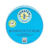 Penaten PENATEN Wundschutzcreme, beruhigende Baby Wundschutz Creme mit Zinkoxid für Schutz im Windelbereich (1 x 200ml), 200