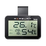Measury Hygrometer Thermometer für das Terrarium, digitales Thermohygrometer, Hygrometer Terrarium, Terrarium Thermometer, TH10