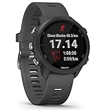 Garmin Forerunner 245 – GPS-Laufuhr mit individuellen Trainingsplänen, speziellen Lauffunktionen und detaillierter Trainingsanalyse. 1,2“ (3 cm) Farbdisplay, Akkulaufzeit bis zu 7 Tage, w