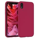 EAZY CASE Premium Silikon Handyhülle kompatibel mit iPhone XR, Slimcover mit Kameraschutz und Innenfutter, Silikonhülle, Schutzhülle, Bumper, Handy Case, Hülle, Softcase, B