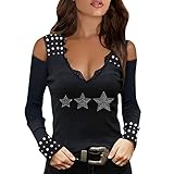 Kapuzensweatshirt Damen weisses Shirt Damen Sport Tshirt Damen Langarm Hemd sexy Damen tie-dye Sweatshirt musselin Bluse Damen Totenkopf Pullover Tunika Damen Langarm Kordelzug