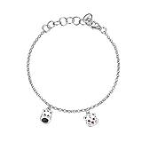 Esprit Kinder Armkette Armband Silber Tiger Zebra ESBR91673A135