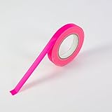 showking Gaffa Tape neonpink uv - aktiv, 19mmx25m, wasserabweisend - Gewebeklebeband/Gaffer Klebeb