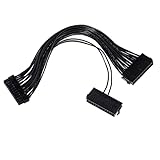 Dual PSU 24-Pin-Netzteiladapter ATX-Motherboard-Konverterkabel ATX Mining (12 Zoll/30 cm)