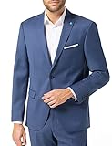 Pierre Cardin Herren Mix & Match Sakko Andre Futureflex Blazer, blau, 27