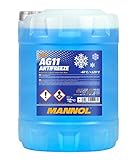 MANNOL Antifreeze AG11-40 Kühlerfrostschutz Kühlmittel, 10 L