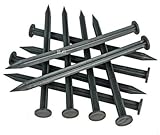 Kunststoffnagel 25cm für Pflasterkante Rasenkante Befestigungsnägel Wegebefestigung Erdanker (50 Stück)