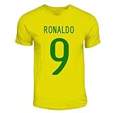 Airosportswear Ronaldo Brazil Hero T-Shirt (Yellow)