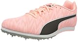PUMA Unisex Evospeed Star 7 Junior Leichtathletik-Schuh, Rosa (Elektro Peach Black Silver), 39 EU